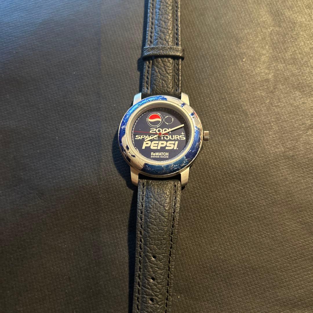 ReWATCH」PEPSI ペプシ 2001 SPACE TOURS 公式時計 - メルカリ