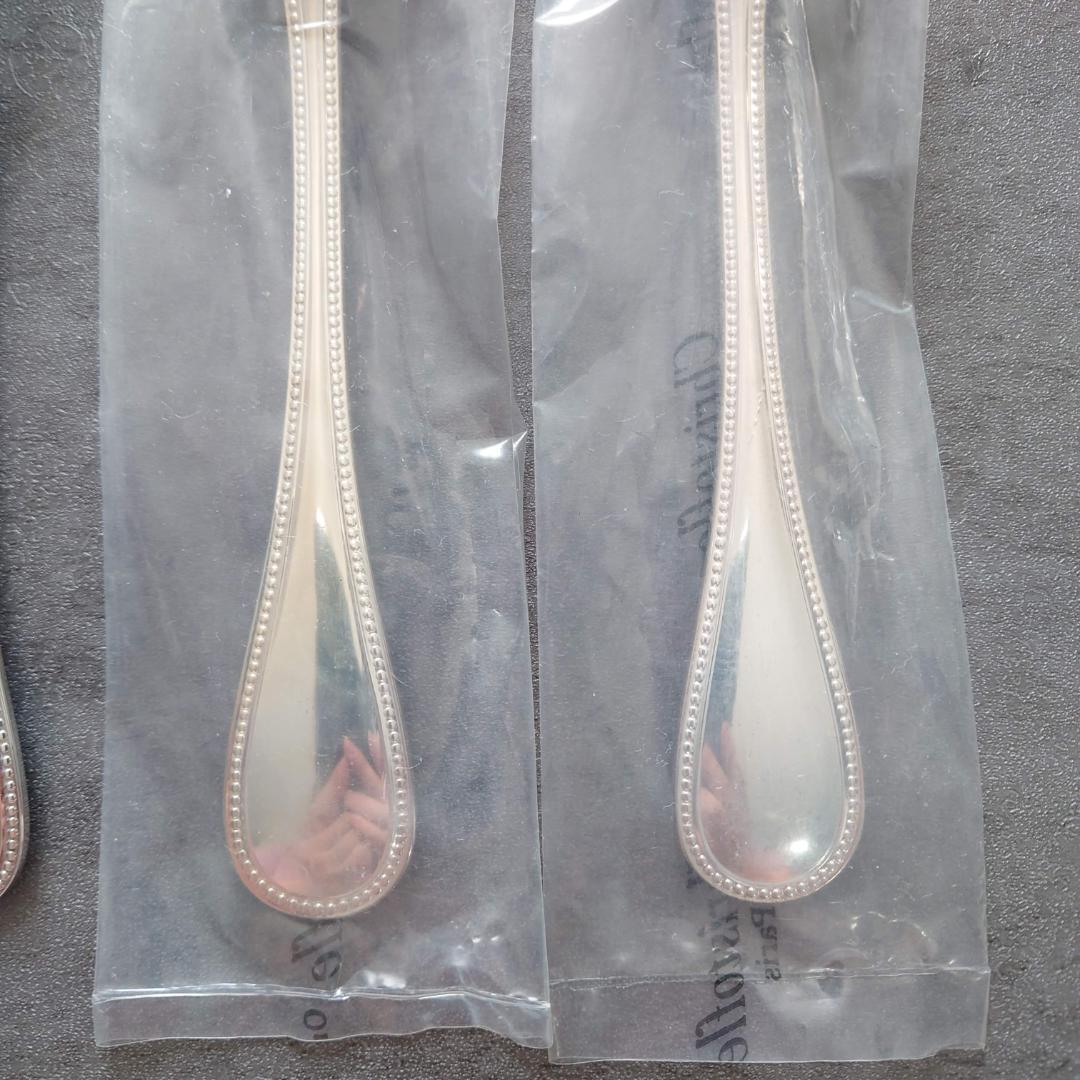 美品 クリストフル パール スタンダードサイズ 未開封含む 6点