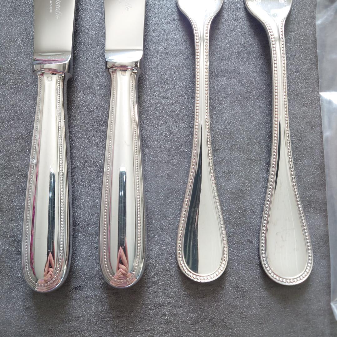 美品 クリストフル パール スタンダードサイズ 未開封含む 6点