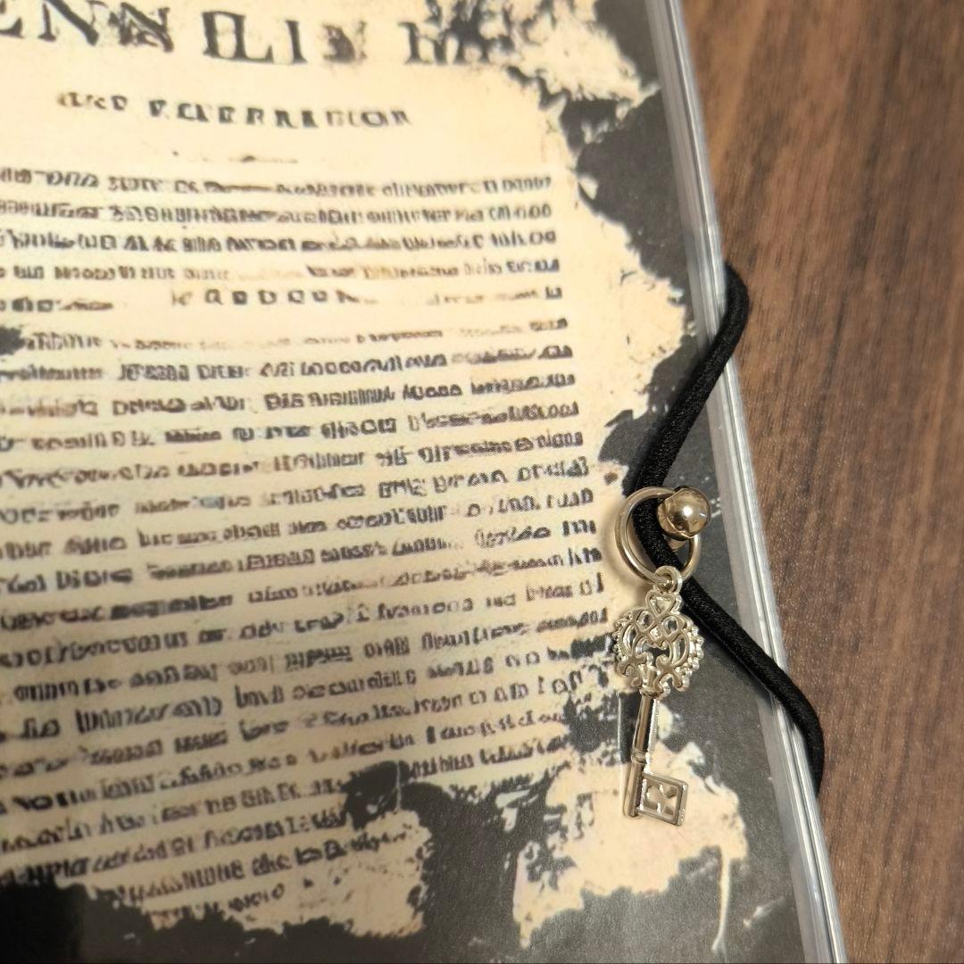 【B品】軟質蛇腹ファイルb/選べるポケットtype/鍵チャーム付き