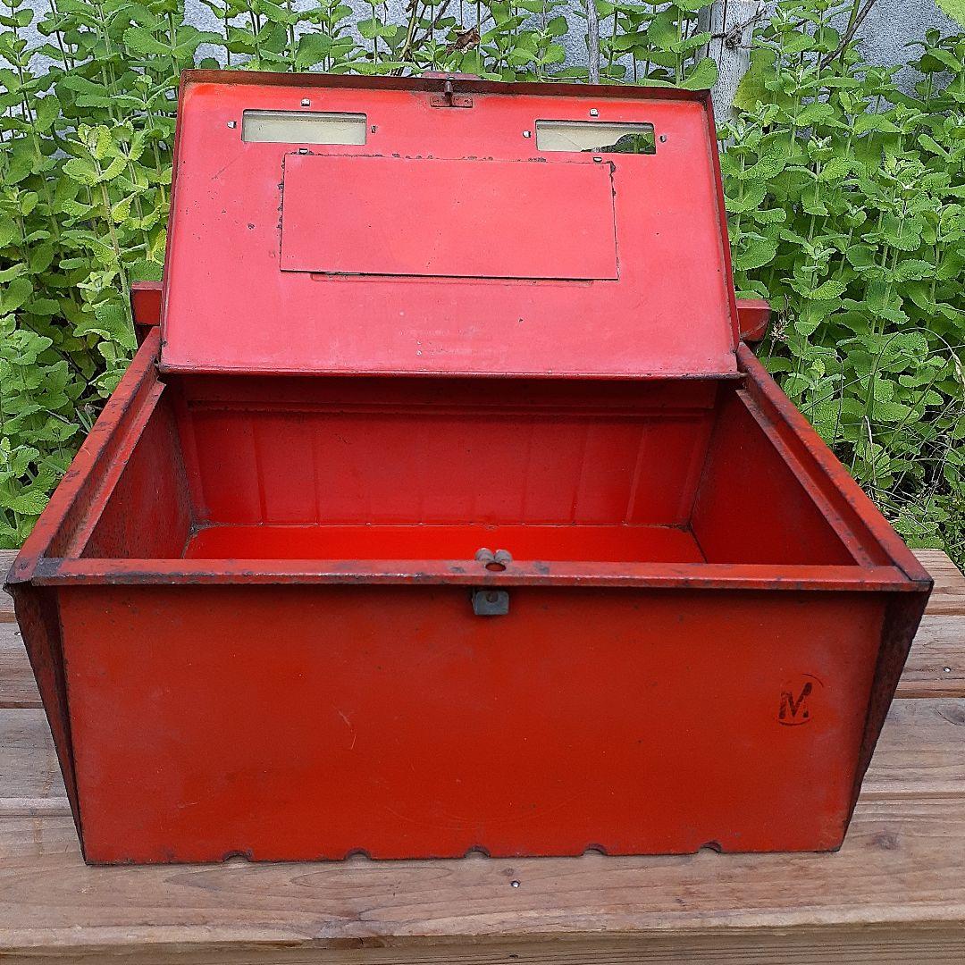 郵便ポスト 郵便受け レトロ 古民家 ジャンクガーデン サビサビ - メルカリ