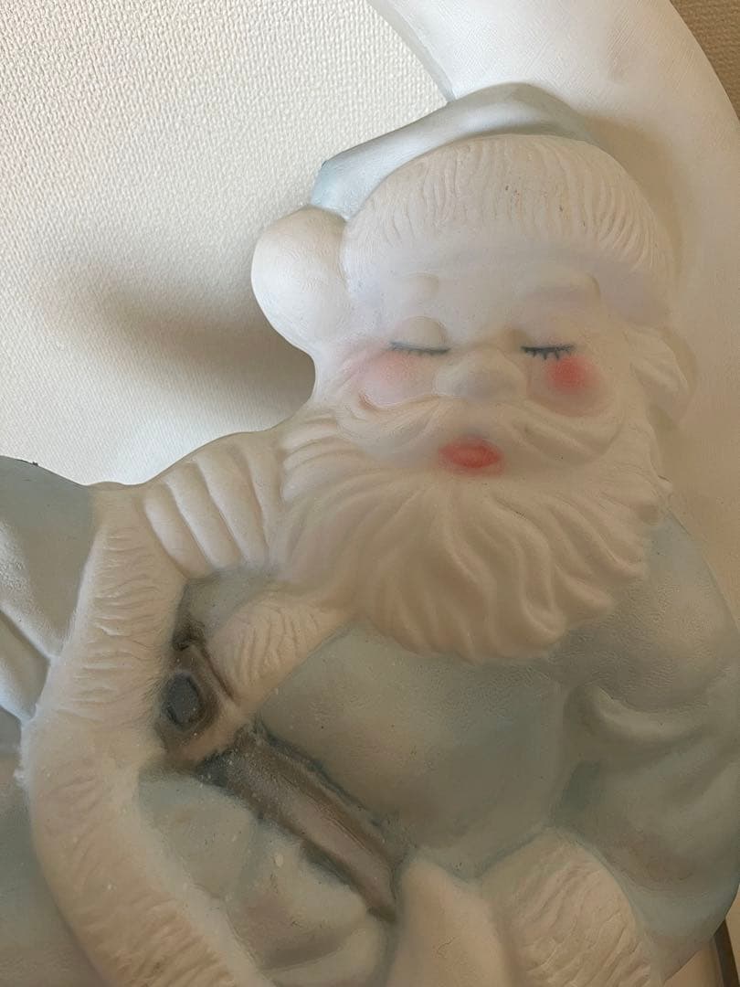 クリスマスネオンブルーサンタ「お月様サンタ」