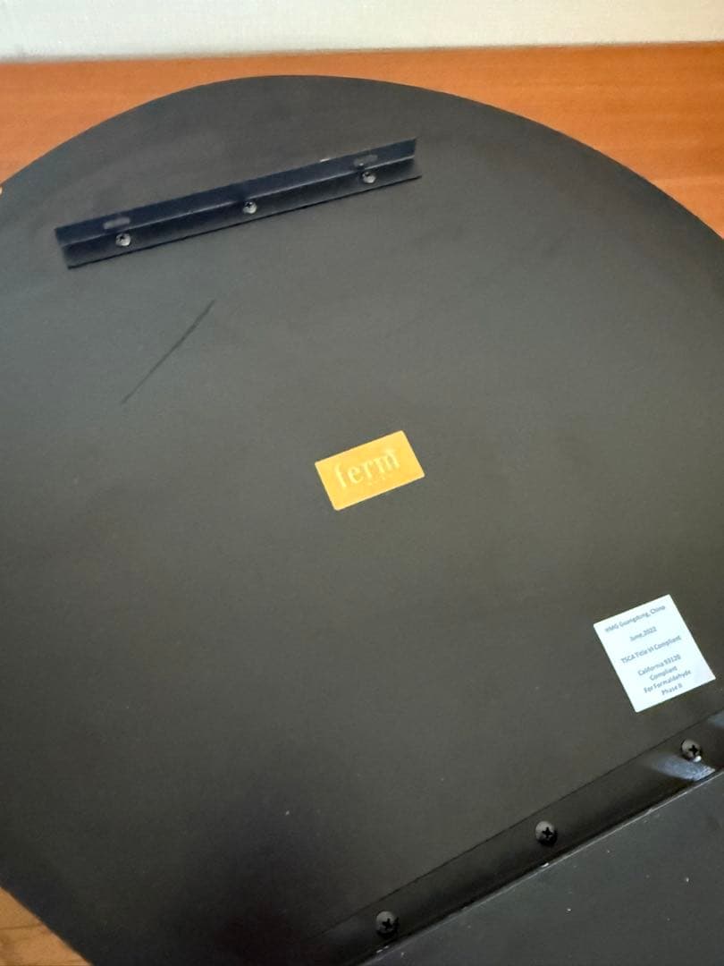 ファームリビング Pond mirror オーガニックシェイプ 壁掛け鏡