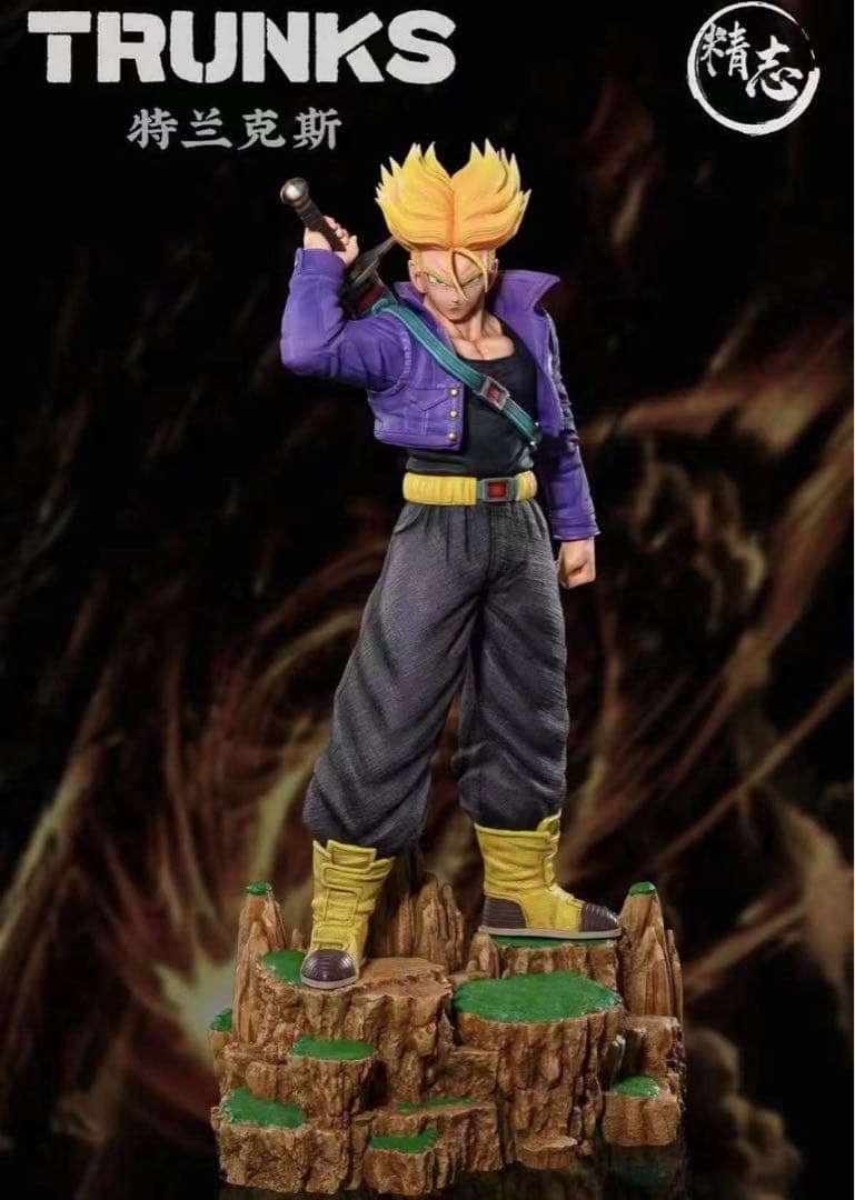 ドラゴンボール トランクス ガレキ ガレージキット スタチュー X②①