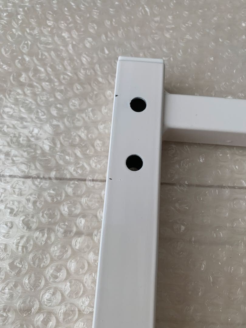 ニトリ パイプベッド バジーナ C-STN JH シングル ホワイト