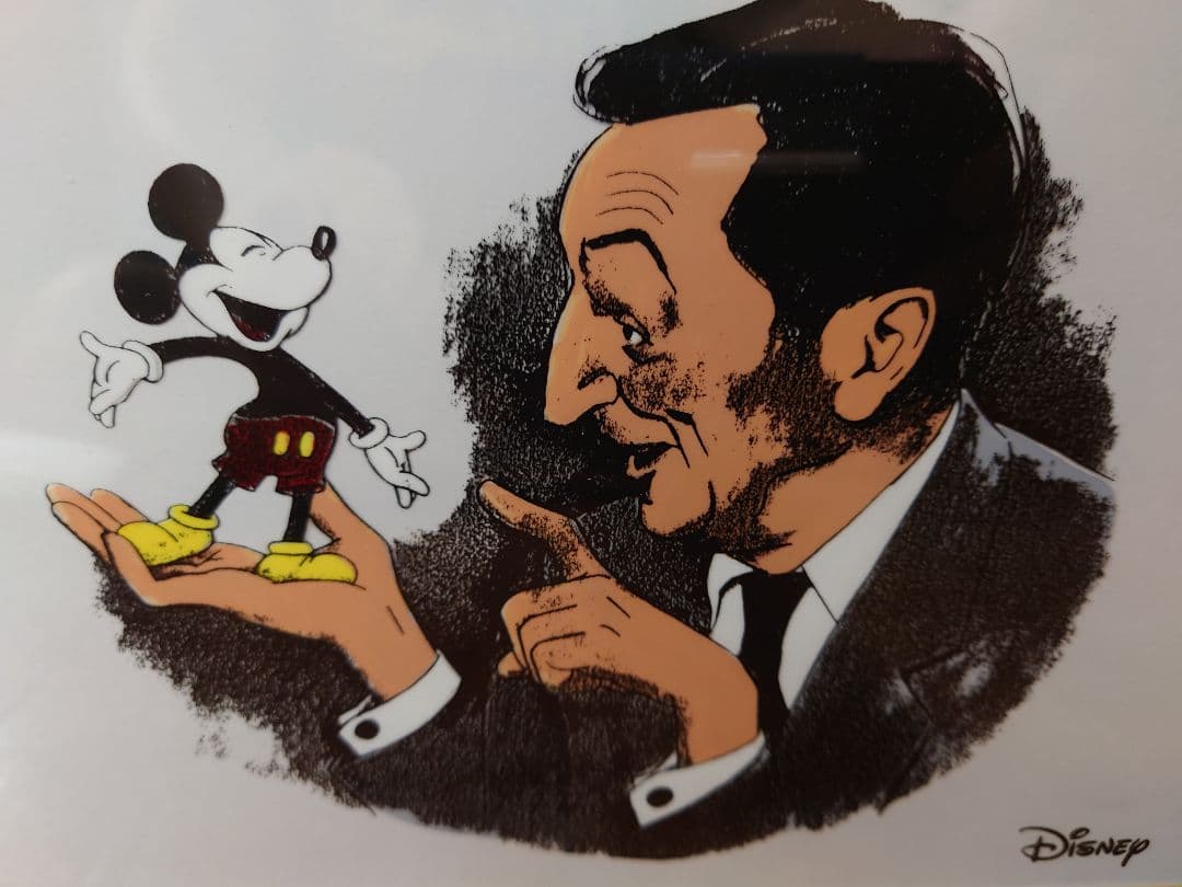 ウォルト・ディズニー 絵画 セル画 ミッキーマウス