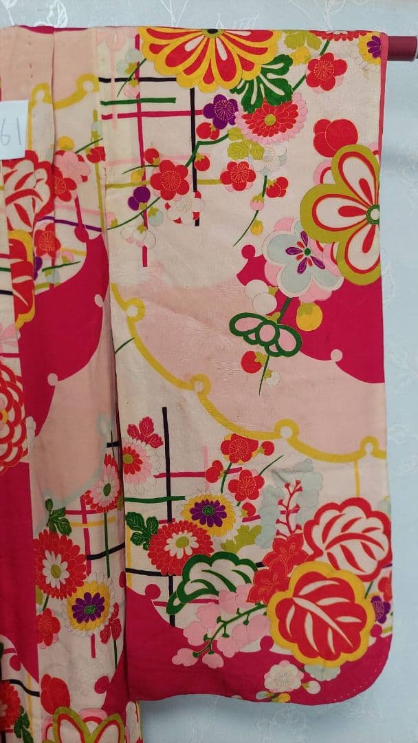 NA961アンティーク子供着物着丈110センチ裄丈38センチ