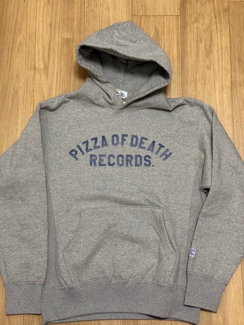 PIZZA OF DEATH RECORDS パーカー グレー Mサイズ - メルカリ