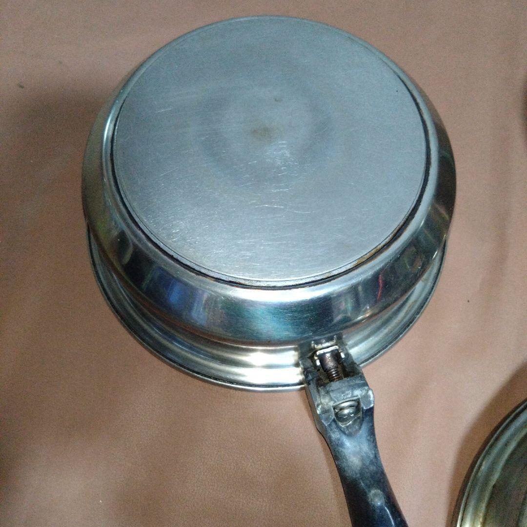 インコア　片手鍋　ステンレス鍋　3点セット