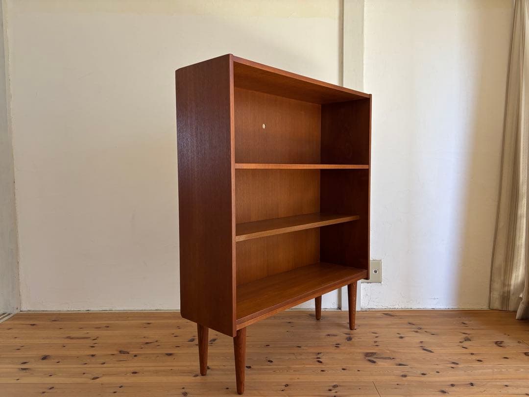 北欧ヴィンテージ　チーク　デンマーク　シェルフ