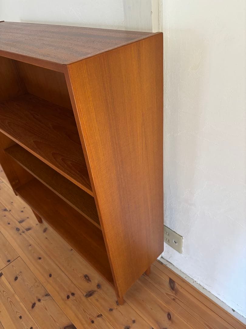 北欧ヴィンテージ　チーク　デンマーク　シェルフ