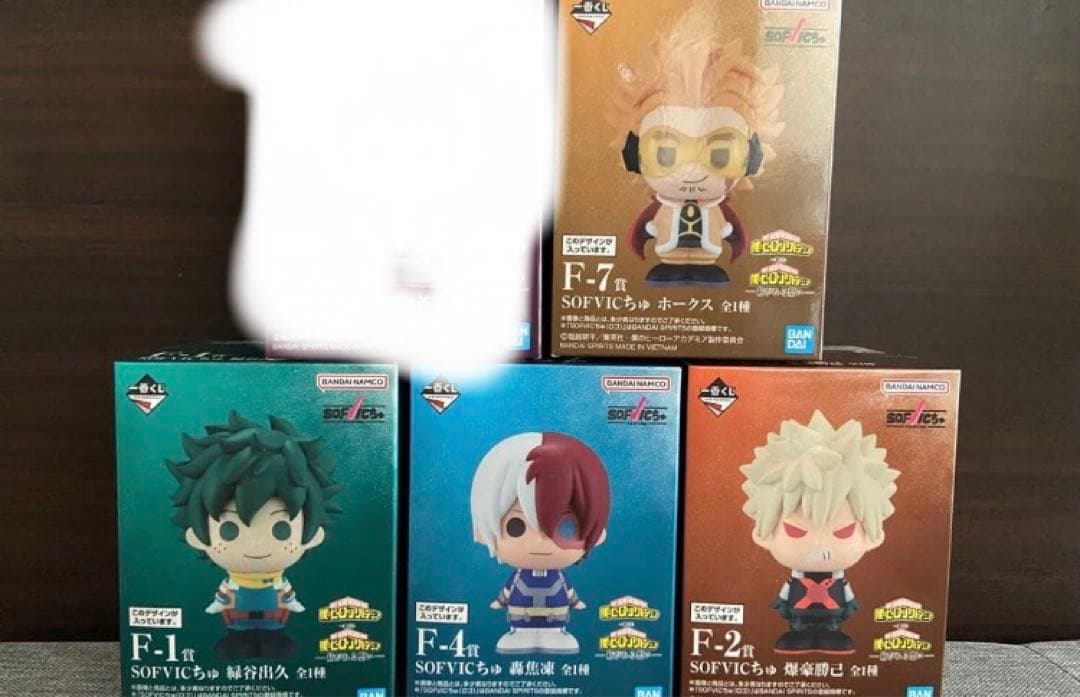 ヒロアカ 一番くじ F賞 SOFVICちゅ ソフビクちゅ セット - メルカリ