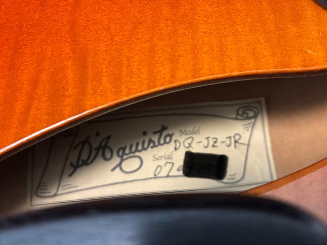 D'Aquisto Jazz Line JR / DiMarzio搭載 - メルカリ