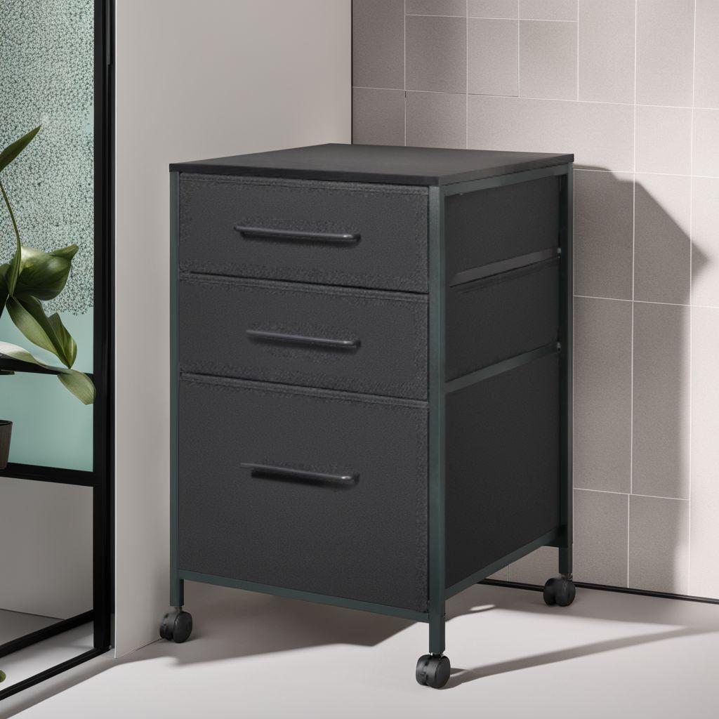 サイドワゴン キャスター デスク 温かみのあるデザイン