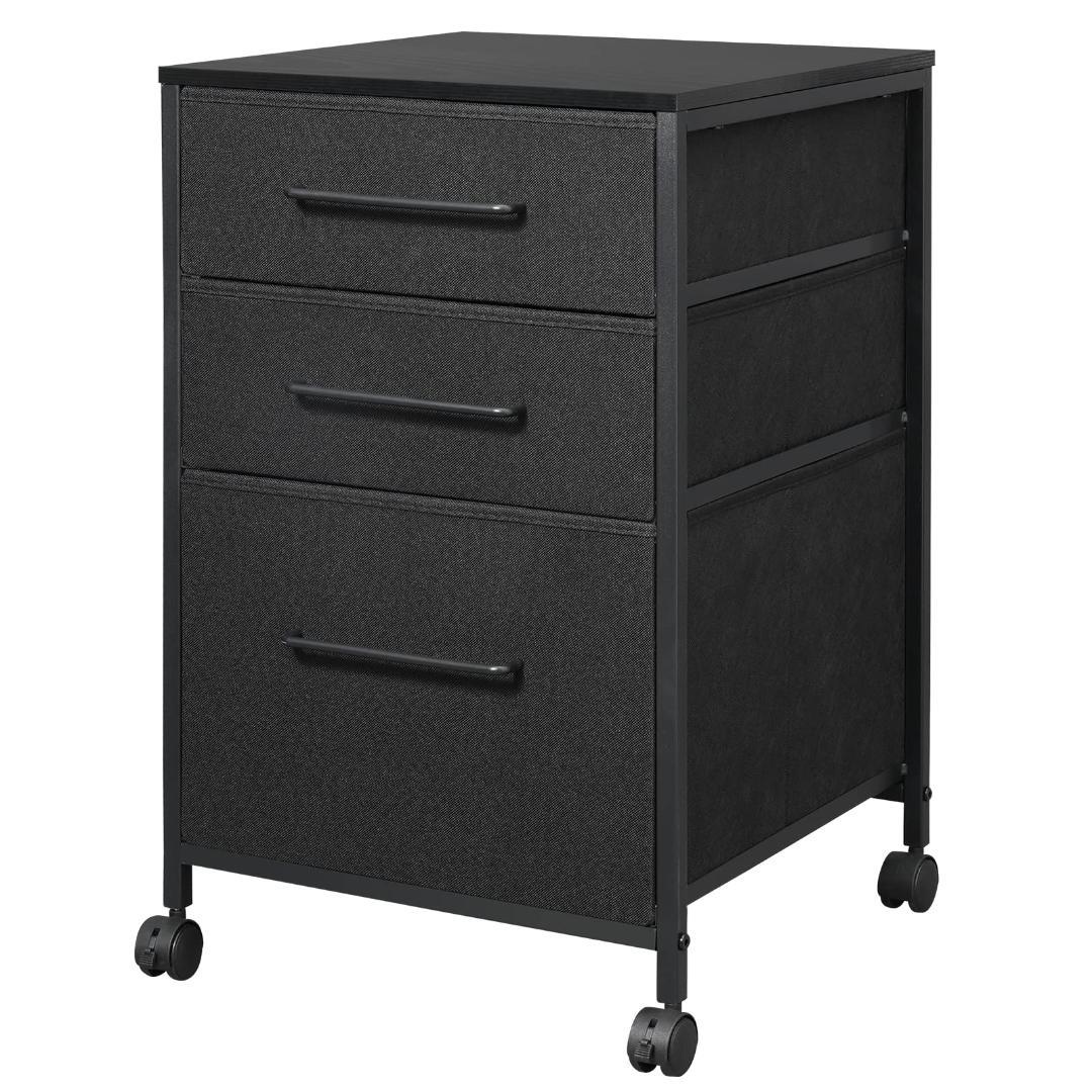 サイドワゴン キャスター デスク 温かみのあるデザイン