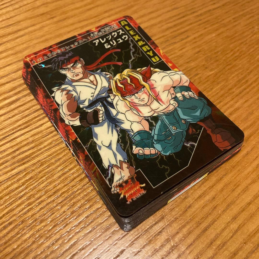 ストリートファイターⅢ カードダス 14枚セット - メルカリ