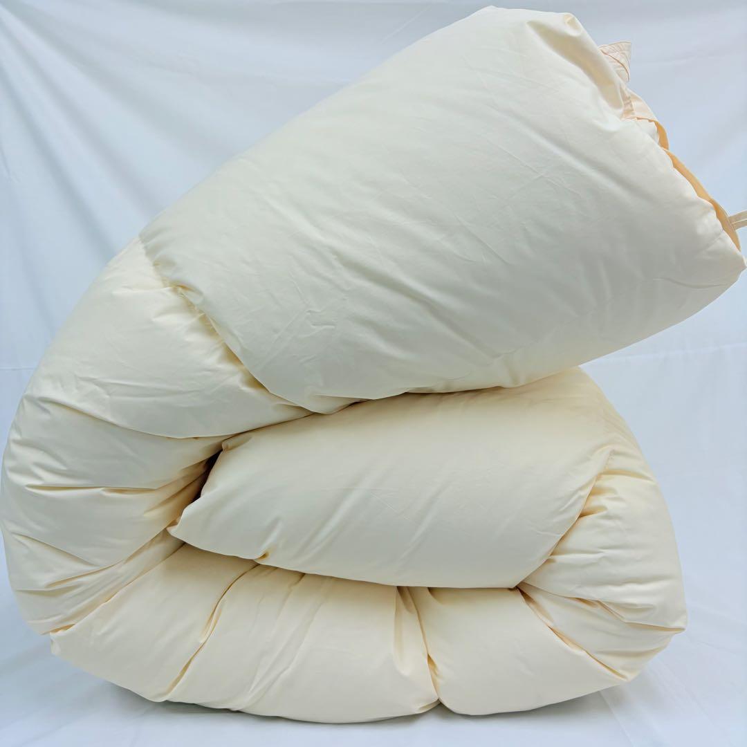 羽毛布団 クイーン ポーランド産ホワイトマザーグース プレミアム