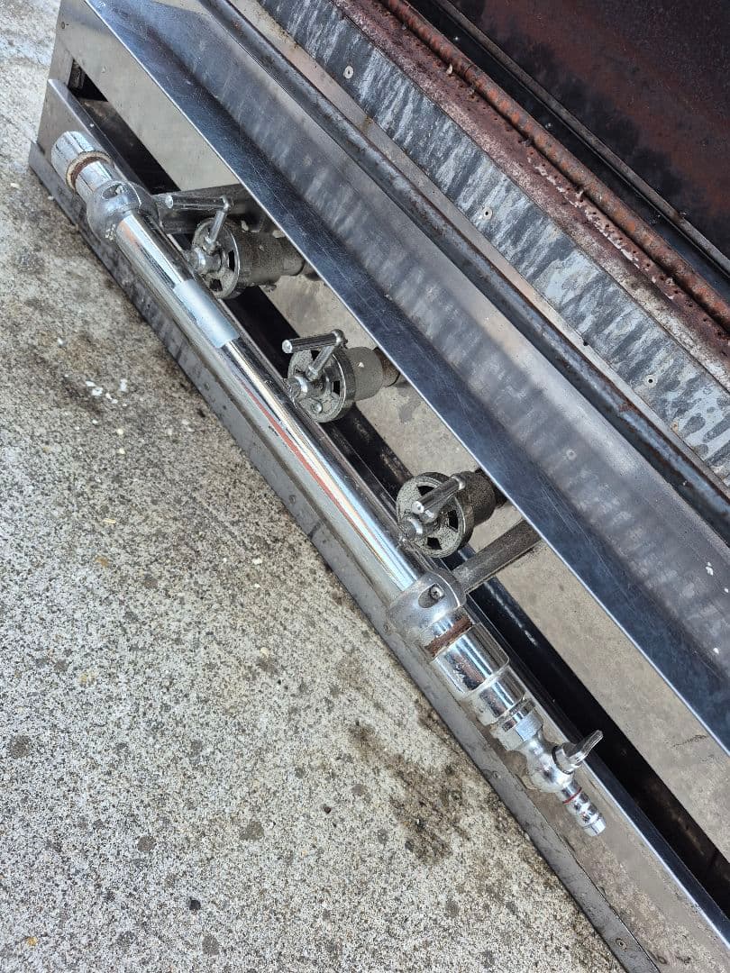 一丁鯛焼き器　焼き型8丁　LPガス