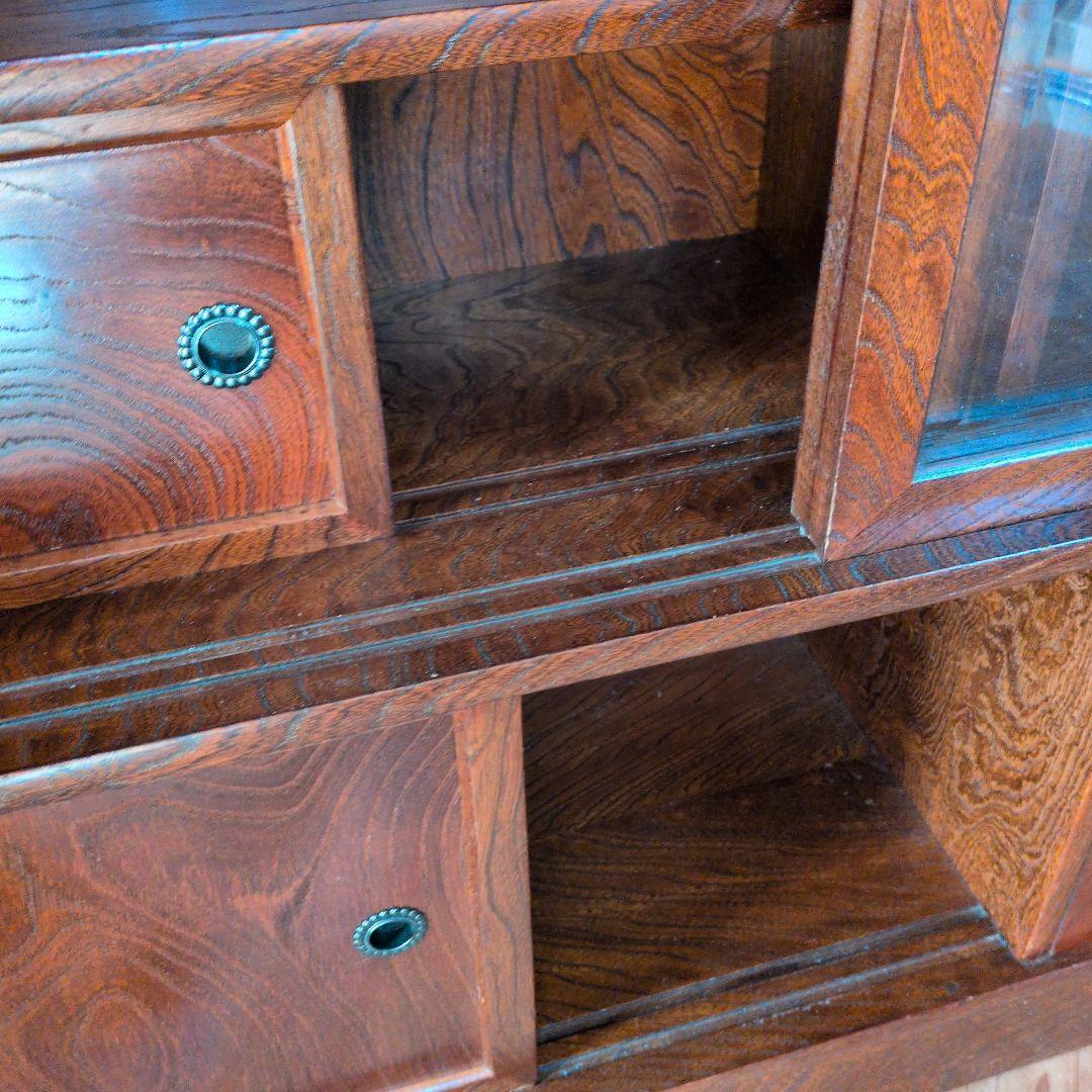 水屋箪笥　食器棚　茶棚　和家具　飾り棚　茶箪笥　収納