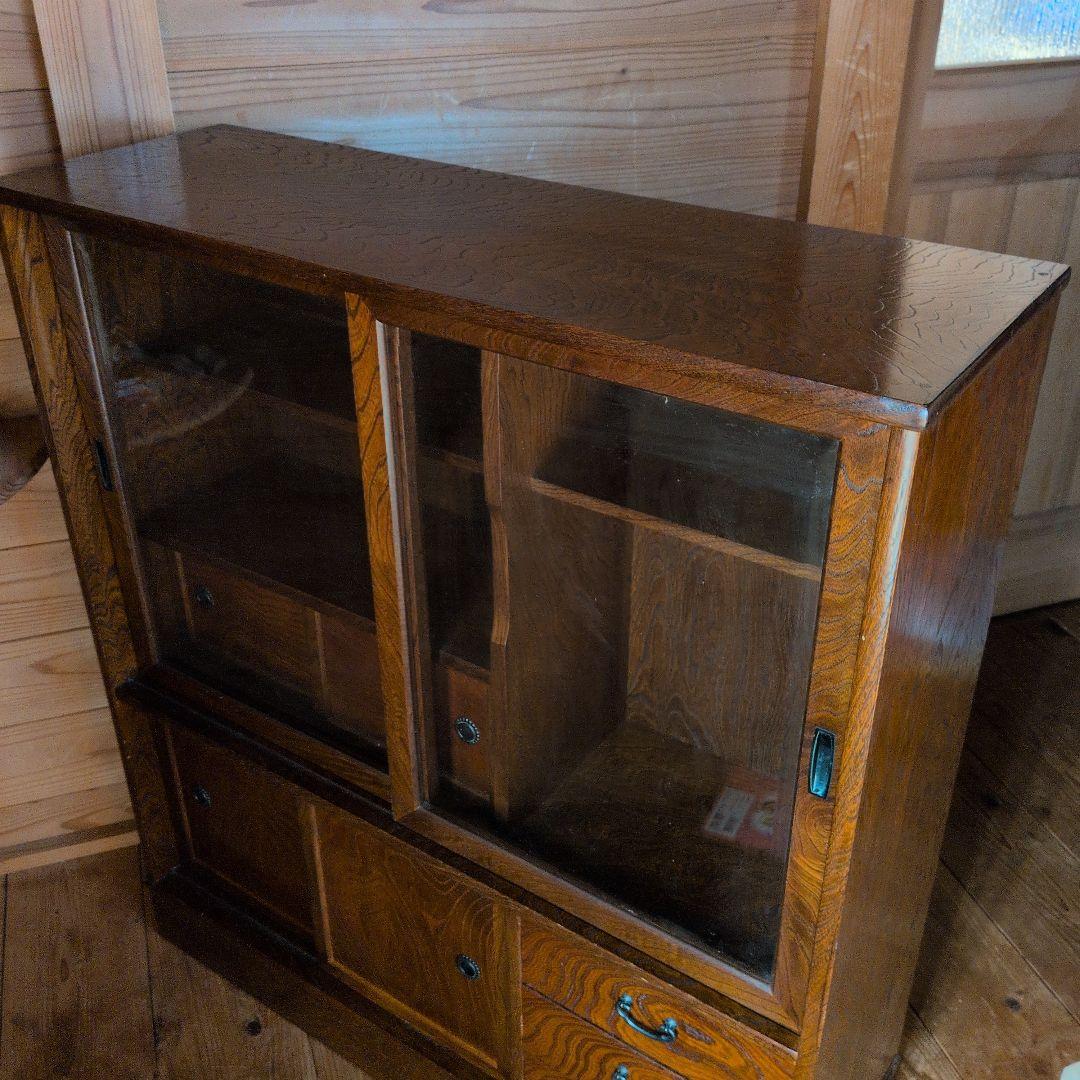 水屋箪笥　食器棚　茶棚　和家具　飾り棚　茶箪笥　収納