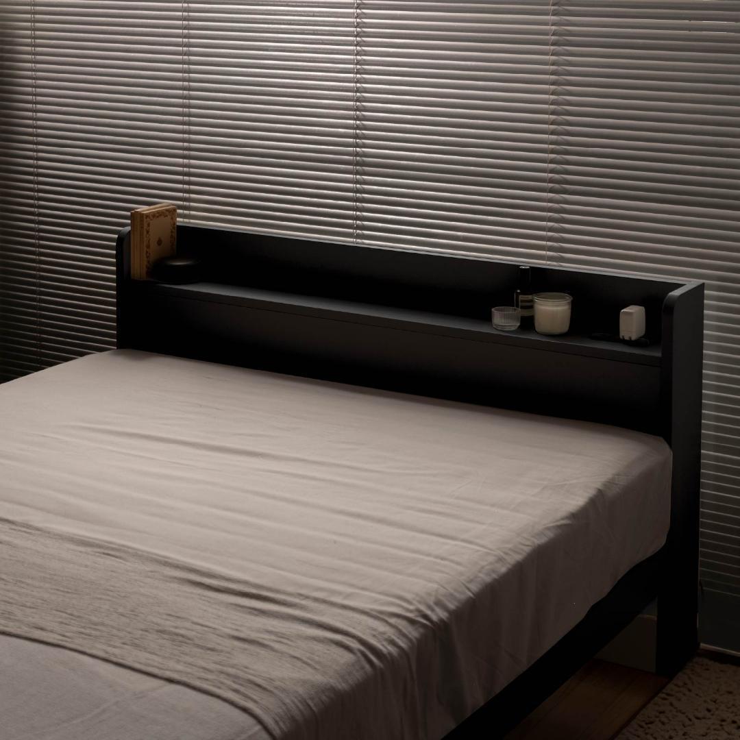 シングル ベッドフレー ム 単品 引き出し 収納 新品送料込 最短翌日着