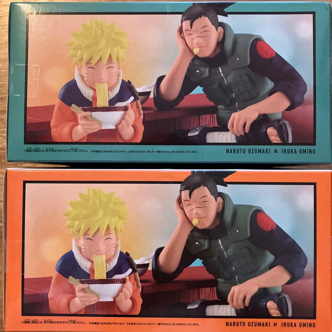 NARUTO ナルト うずまきナルト うみのイルカ フィギュア 一楽での