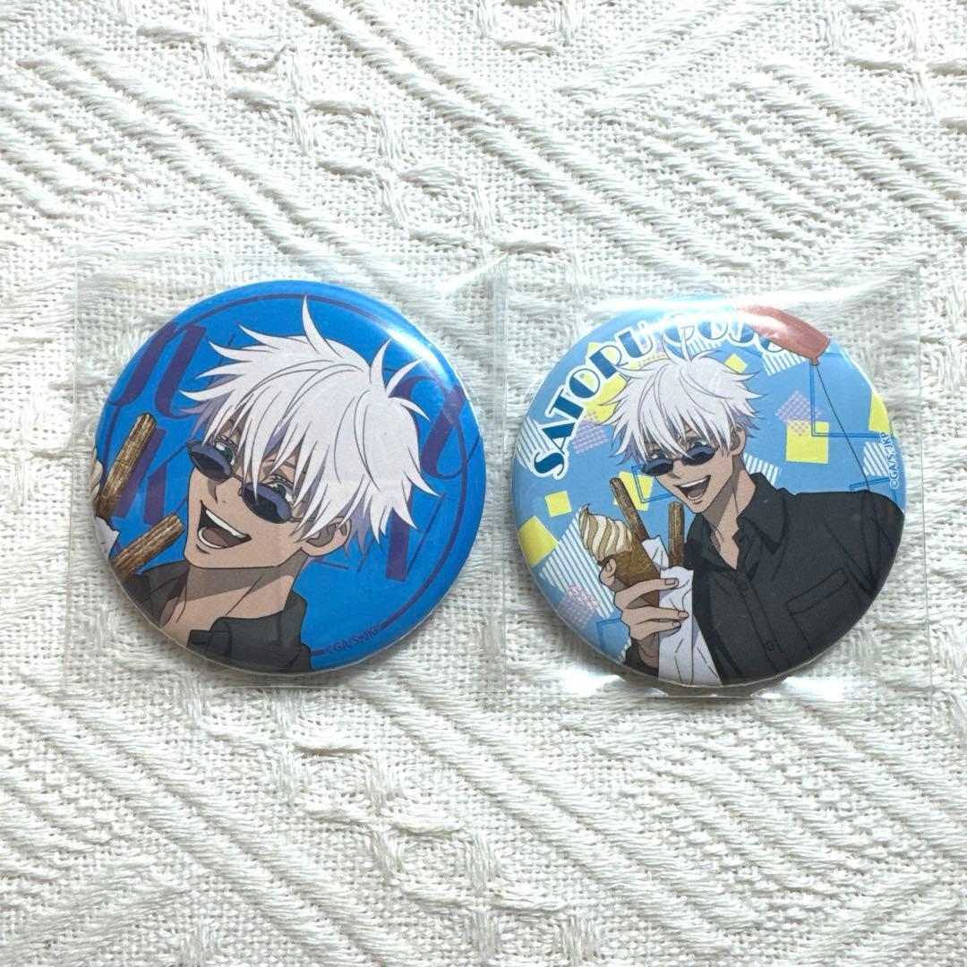 呪術廻戦 五条悟 よみうりランド 缶バッジ 遊園地 - メルカリ