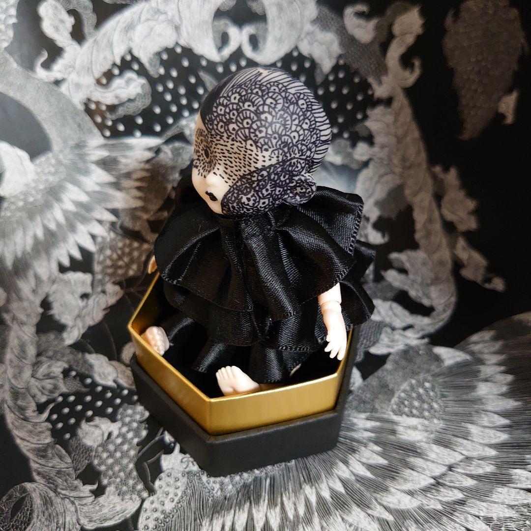 ドールミニヘッド 鳥【ヘッド+六角形の箱】※ボディ・背景は付属しま