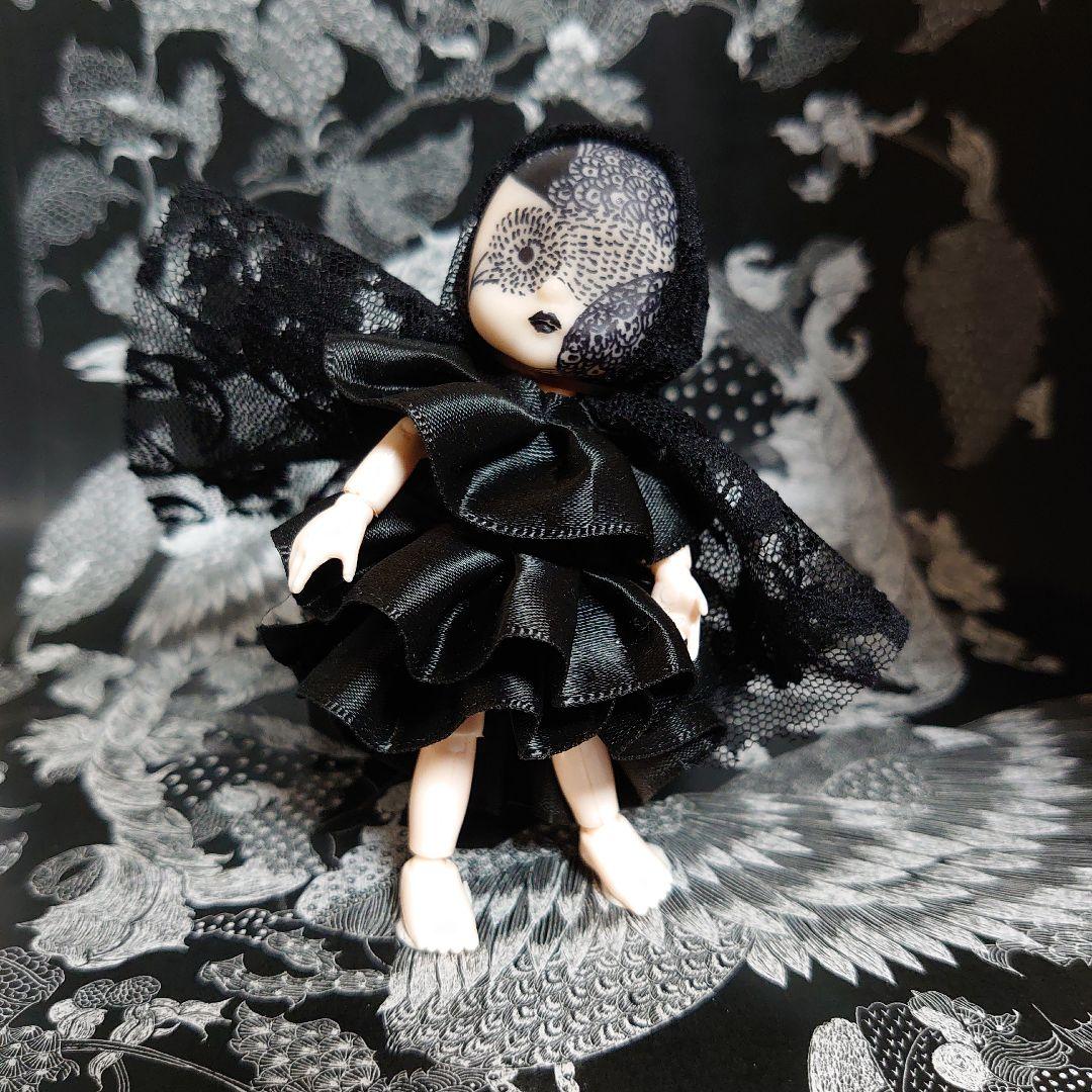 ドールミニヘッド 鳥【ヘッド+六角形の箱】※ボディ・背景は付属しま