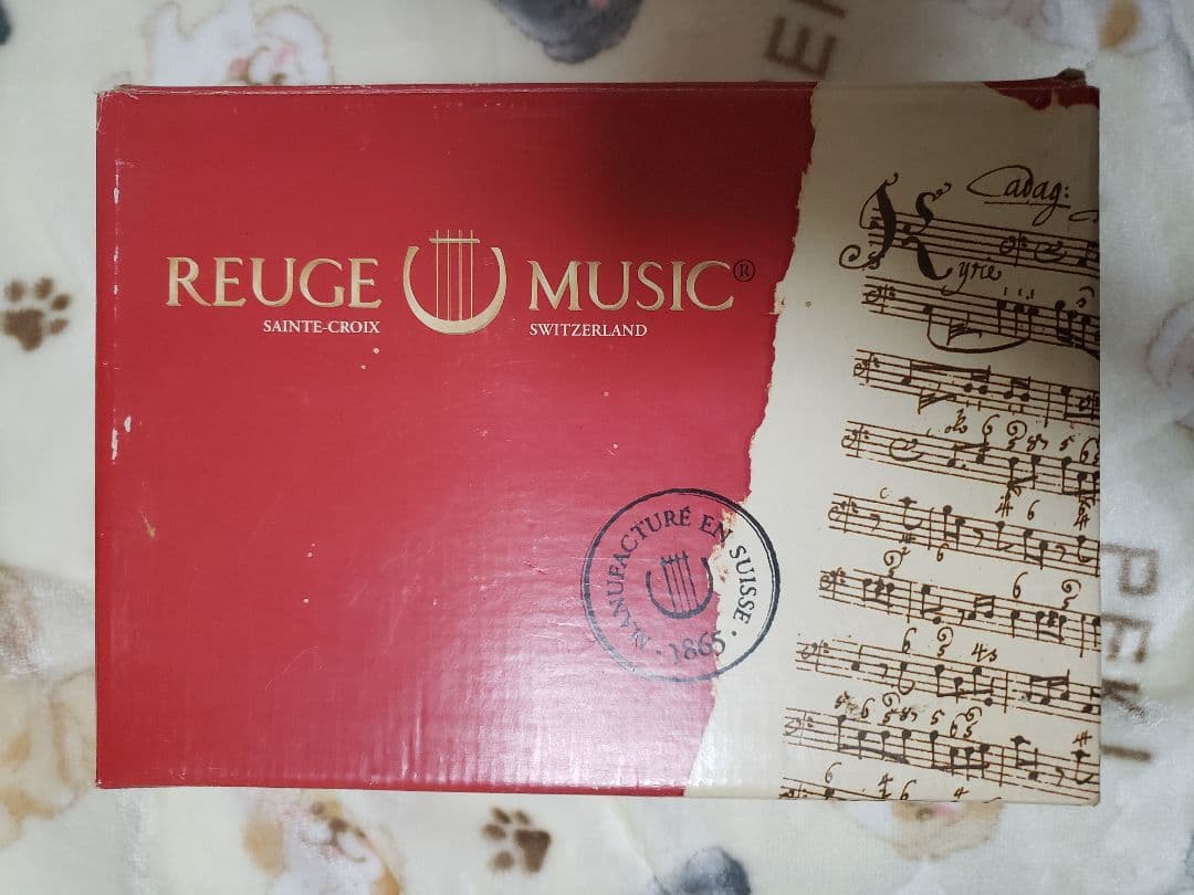 【値下しました！】REUGE MUSIC シリンダーオルゴール 72弁