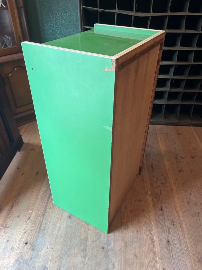 小雪様専用＊チェスト レトロポップ 昭和レトロ 花柄 緑 グリーン