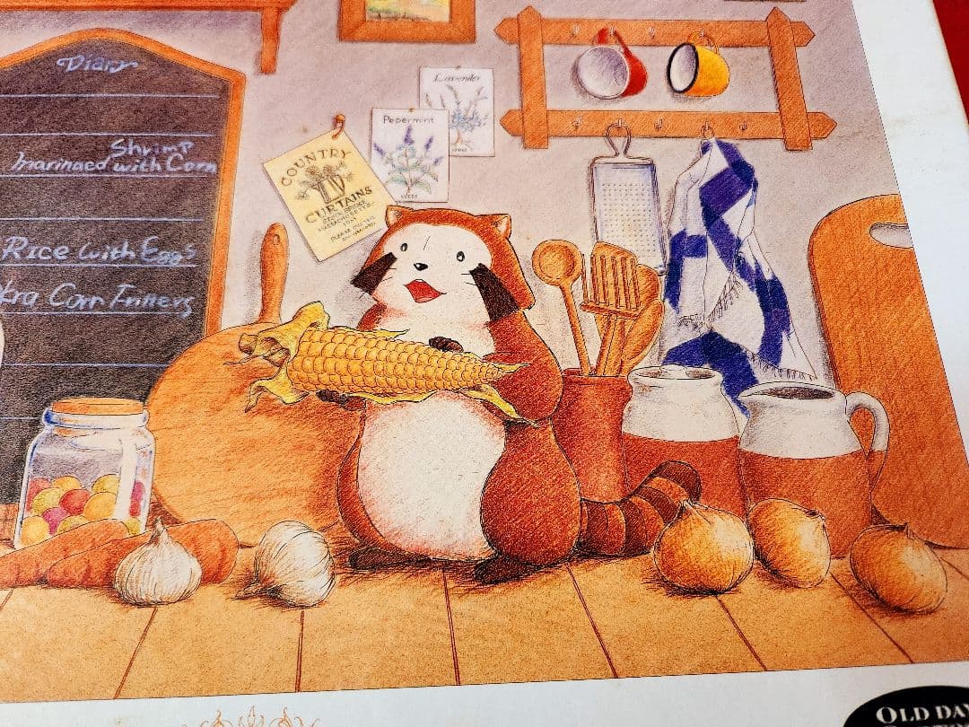 あらいぐまラスカル　２０００ピース　ジグソーパズル　カントリーキッチン