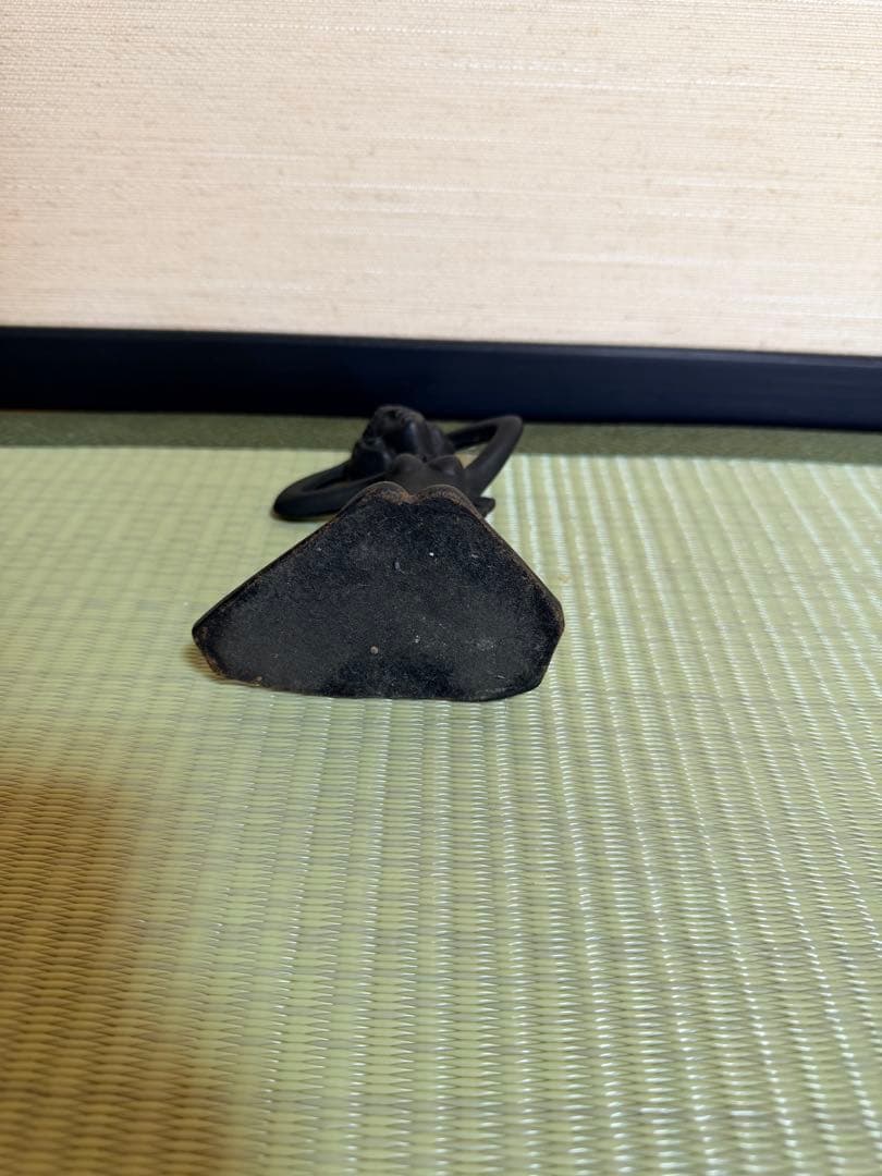 ヴィンテージ 裸婦 鉄鋳物 レトロ 南部鉄器 ブックエンド アート インテリア
