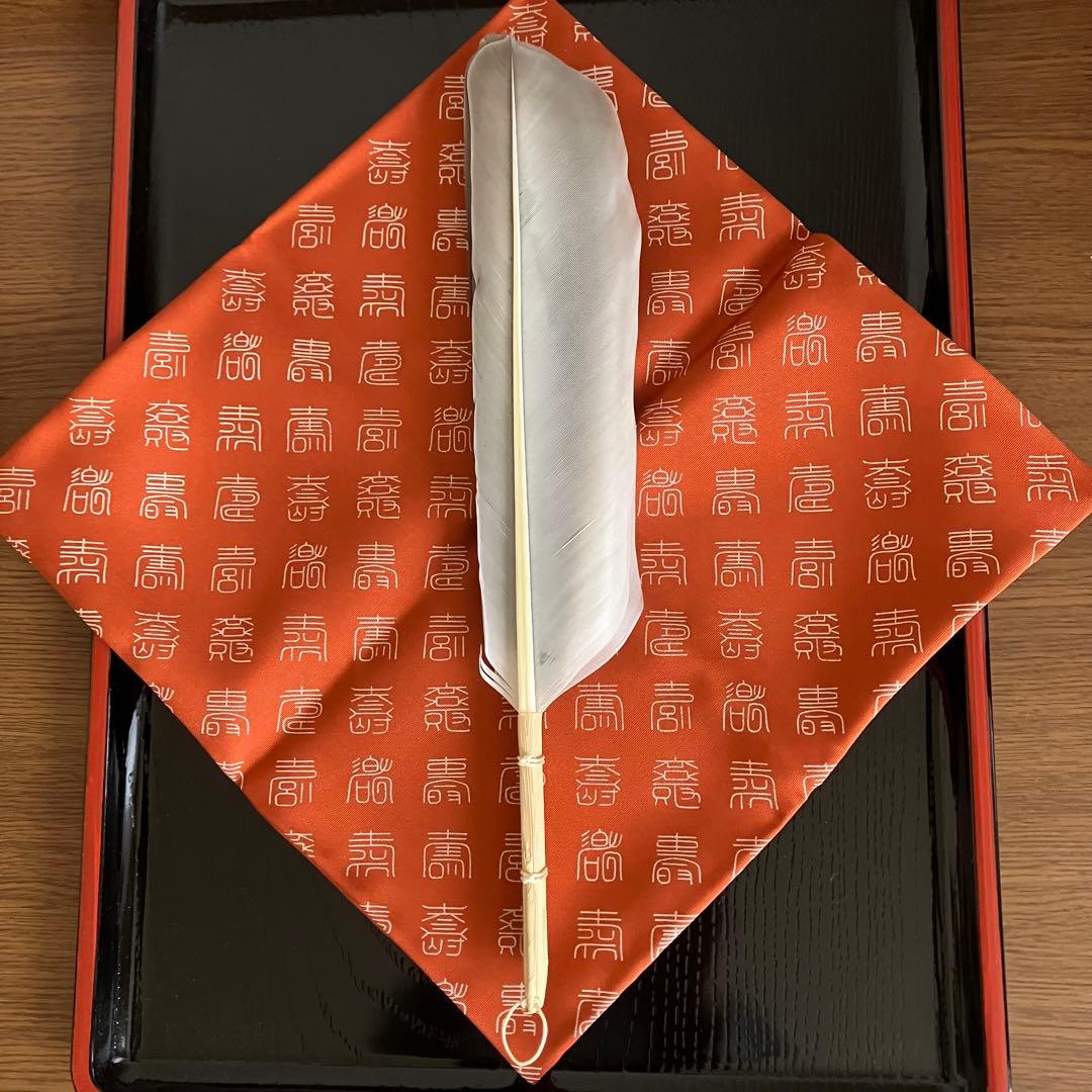 お値下げ 茶道具 羽箒 大鶴 - メルカリ