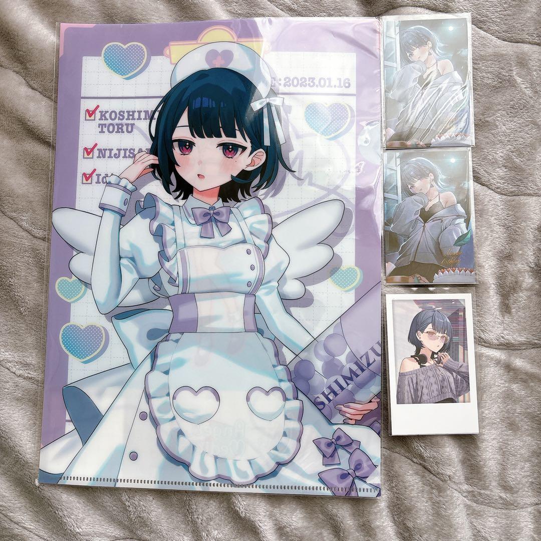 にじさんじ 小清水透 クリアファイル ランダムカード まとめ売り