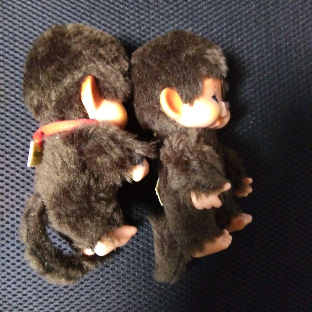 ４５年以上前の初期モンチッチぬいぐるみ 　ペアセット