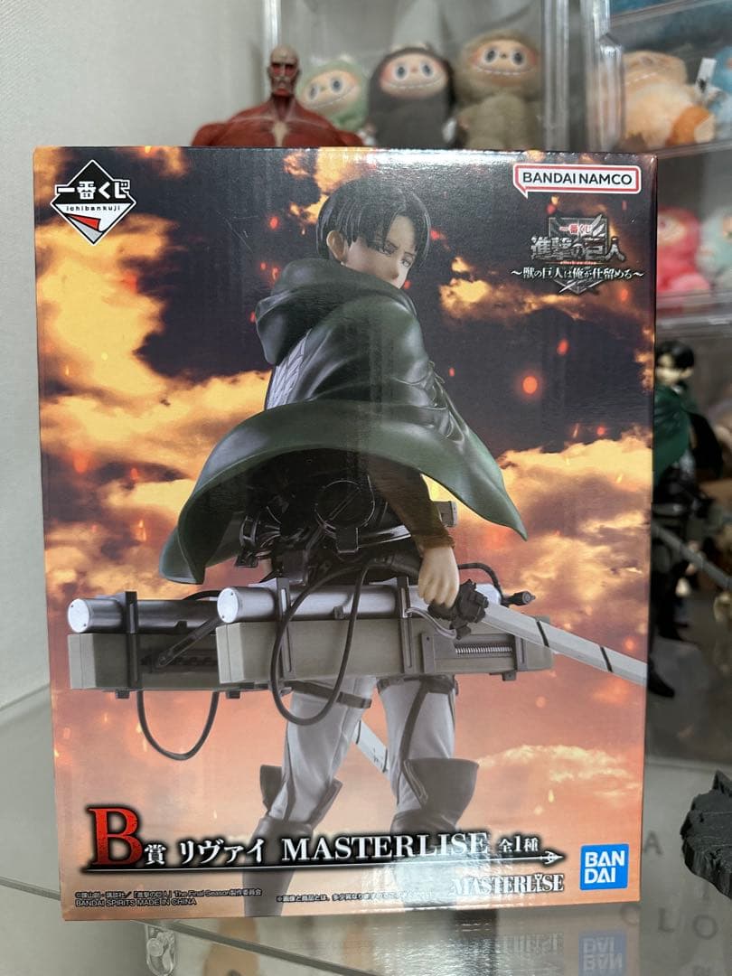 お値引き可能】進撃の巨人 一番くじ リヴァイ MASTERLISE フィギュア