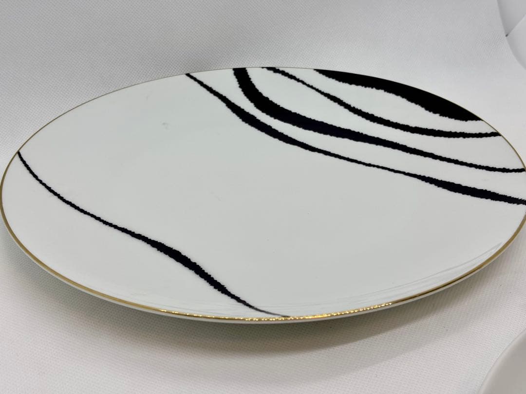 オールドノリタケ プレート 2枚セット S.Kimura 木村義一サインP-5