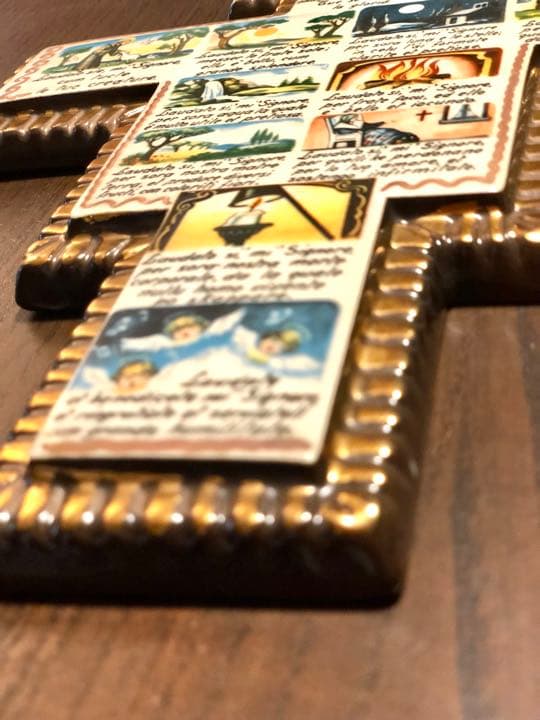 【お値下げ】 陶板画　Cantico delle Creature 太陽の讃歌