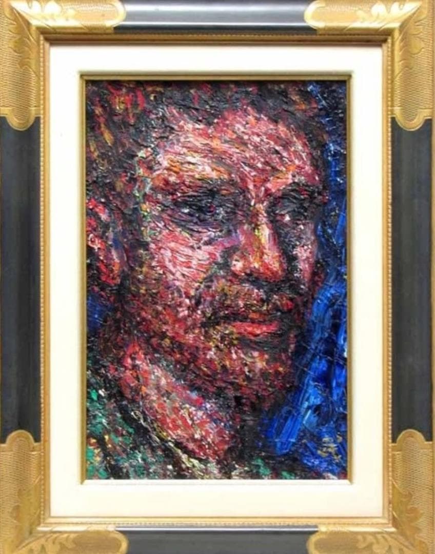 最重要・代表作クラス　1985年 武部次郎 -ゴッホに扮する男の首像