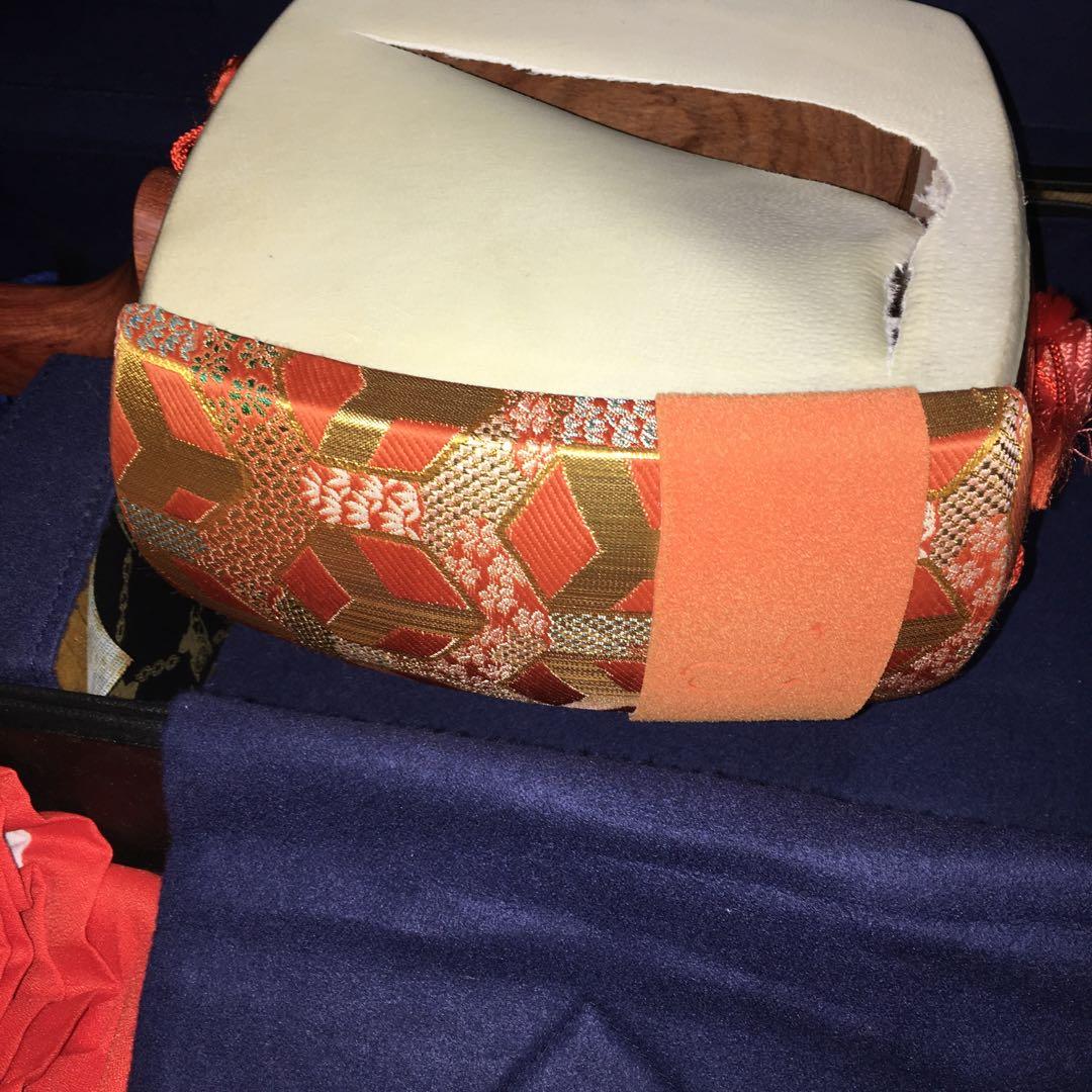 裏面破れ有　三味線　中棹　細棹　ケース付き