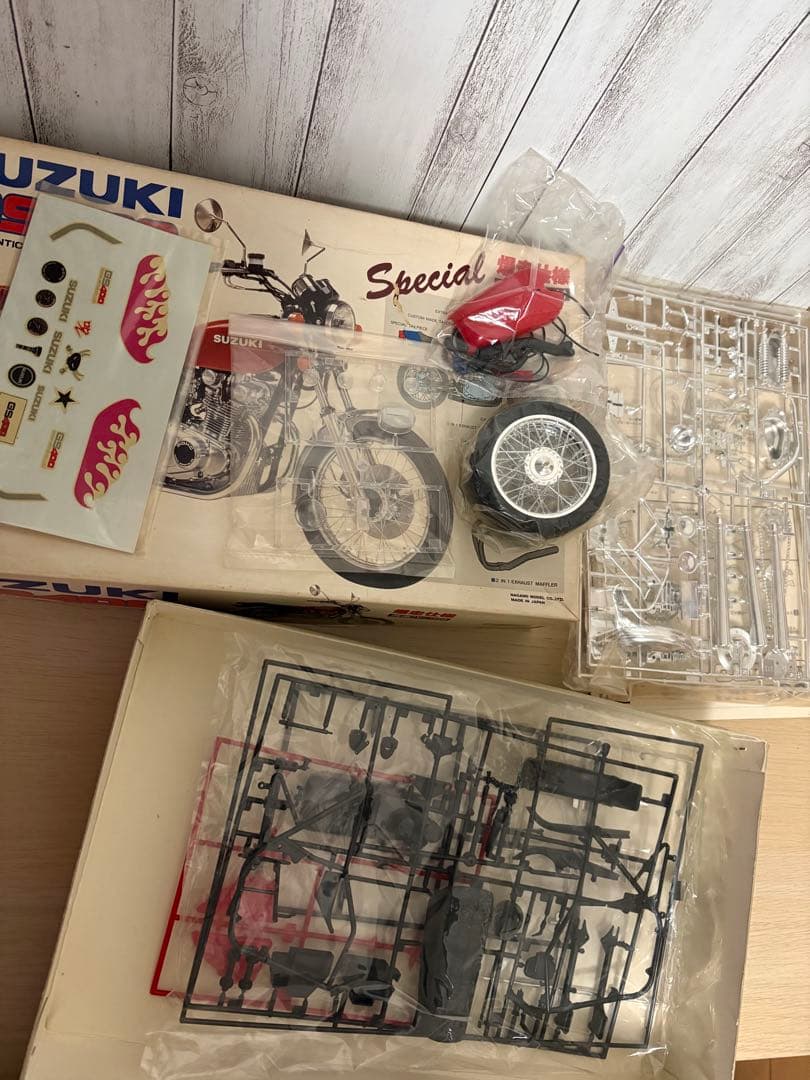 GS400 1/8 プラモデル 湘南爆走族 SUZUKI 旧単車 - メルカリ