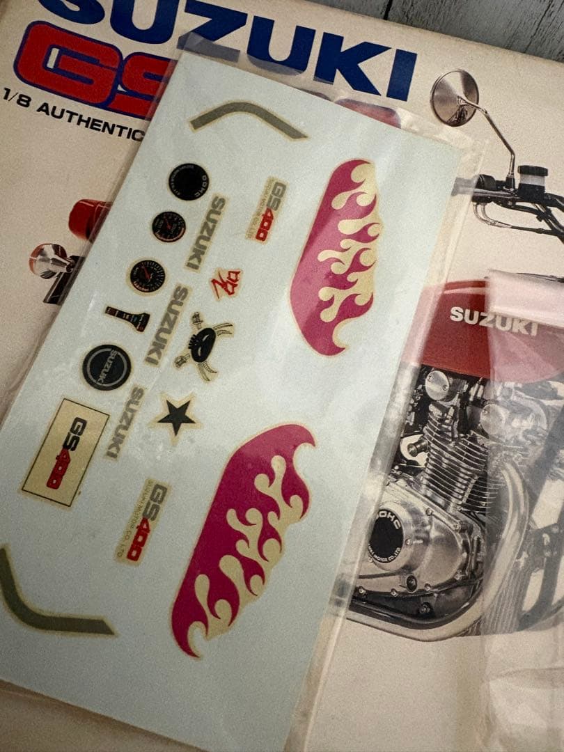 GS400 1/8 プラモデル 湘南爆走族 SUZUKI 旧単車 - メルカリ