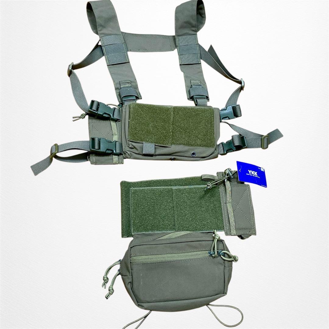 MK4 タクティカルチェストアーマーポーチ フロントポーチ