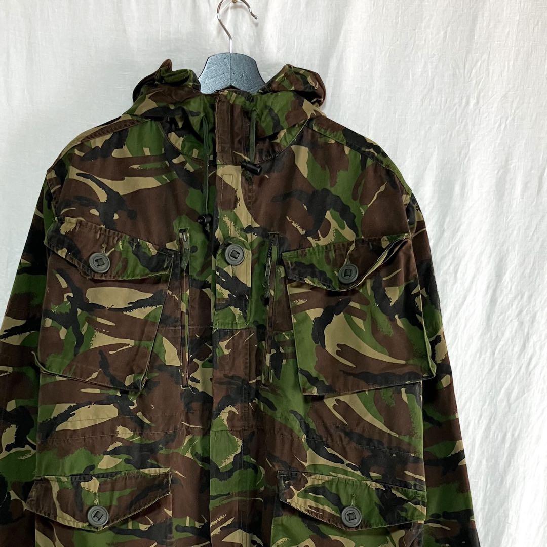 イギリス軍 DPM 迷彩 ワッペン ウィンドプルーフ コンバットパーカー 170