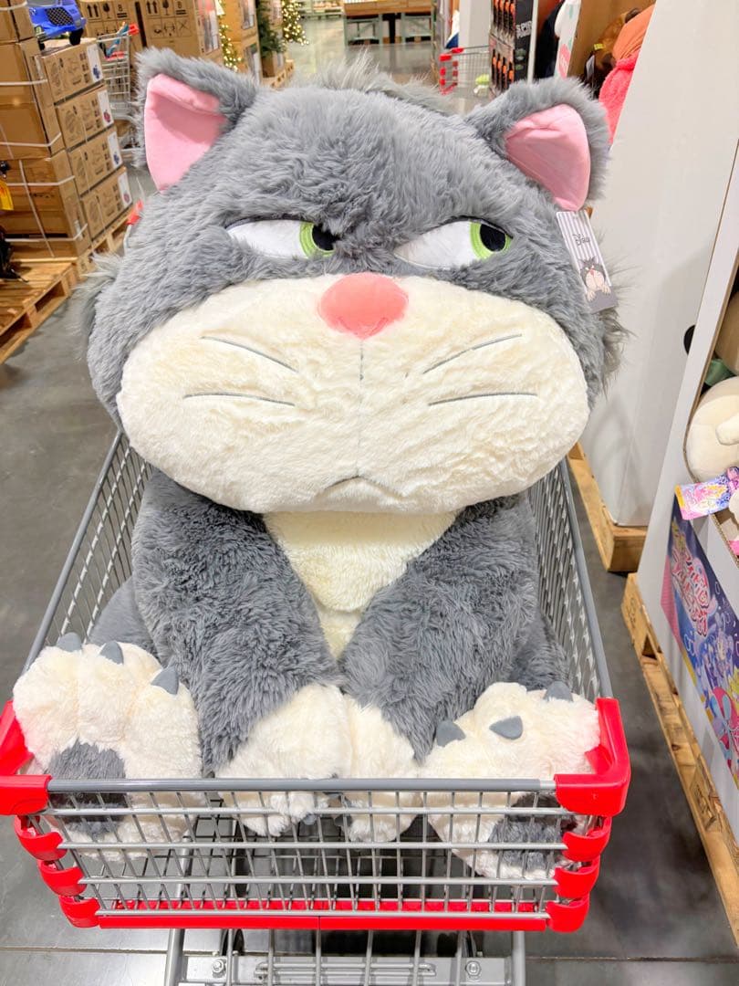 コストコ ルシファー 特大ぬいぐるみ ブランケット付き クリスマス