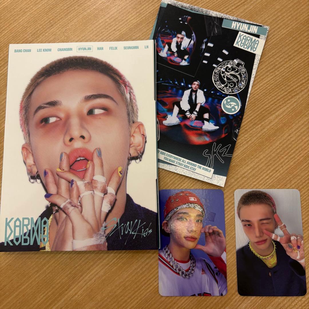 StrayKids KARMA ヒョンジンコンプリート スキズ トレカ - メルカリ