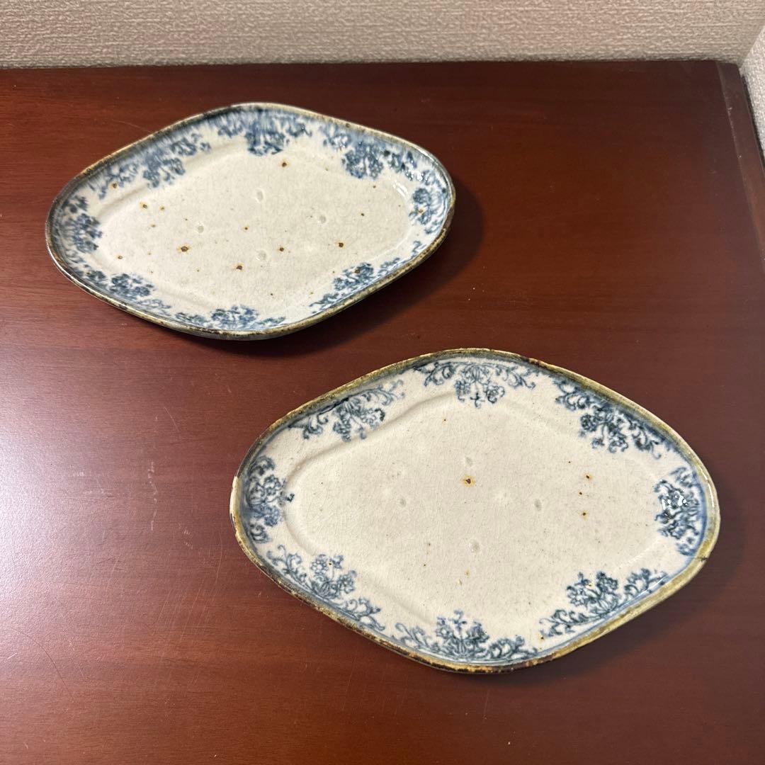 新品・未使用】コウホ窯 市野吉記 ひし型プレート2枚セット - メルカリ