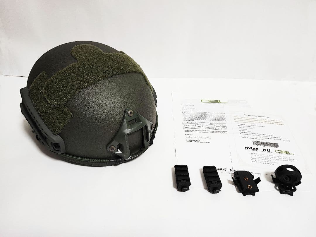 JJW製 NIJ レベル3A Fast 防弾ヘルメット OD 艶あり塗装 JJW製 NIJ レベル3A Fast 防弾ヘルメット OD 艶あり塗装 - メルカリ