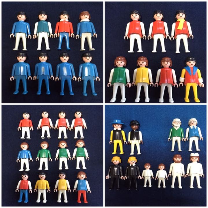 激レア☆初期】プレイモービル 大量 約100個 playmobil - メルカリ